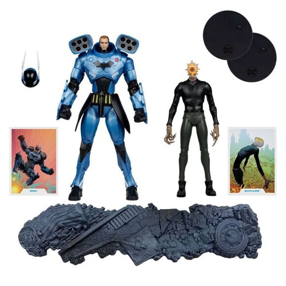 McFarlane Toys -  DC Multiverse Rookie Batman End Gam Gold - Picture 2 of 10